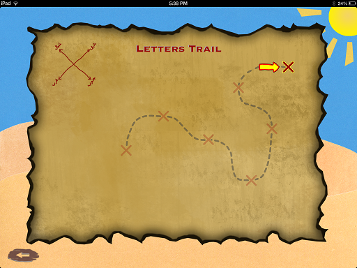 Letters Map